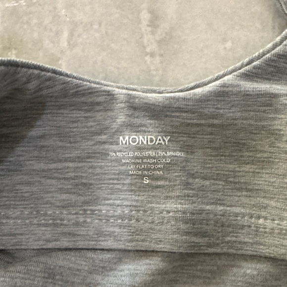 Monday Body Activewear Set in Heather Grey - Picture 11 of 16